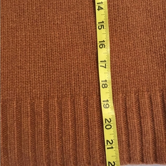 LOU &GREY 100%cashmere rusty color soft sweater SM NWT - Picture 6 of 8